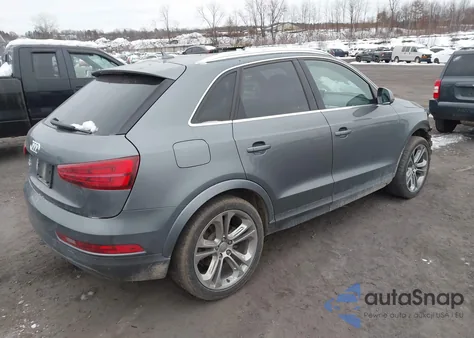 2016 Audi Q3 2.0T Premium Plus z USA, uszkodzony, nr VIN WA1BFCFS1GR010392